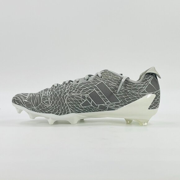 Adidas Adizero Electric Hype Grey Silver Metallic IH8573 Football Cleats size 13 main image 6